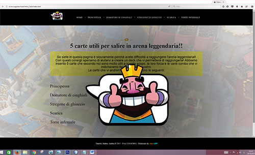 Prima Pagina Web